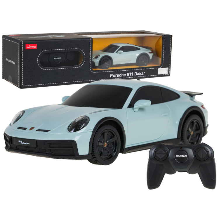 Auto na diaľkové ovládanie 1:24 Porsche 911 Dakar Mint RASTAR